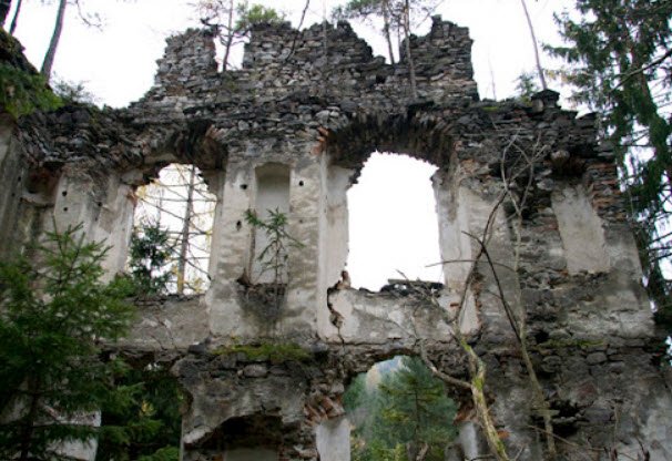 Burgruine Waxenegg, Naintsch, Austria